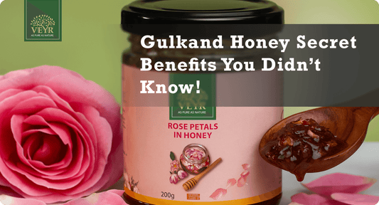 Gulkand Honey spread on toast with floral aroma