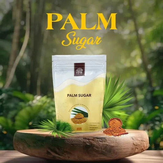 Close-up of natural palm sugar blocks made from palm tree sap