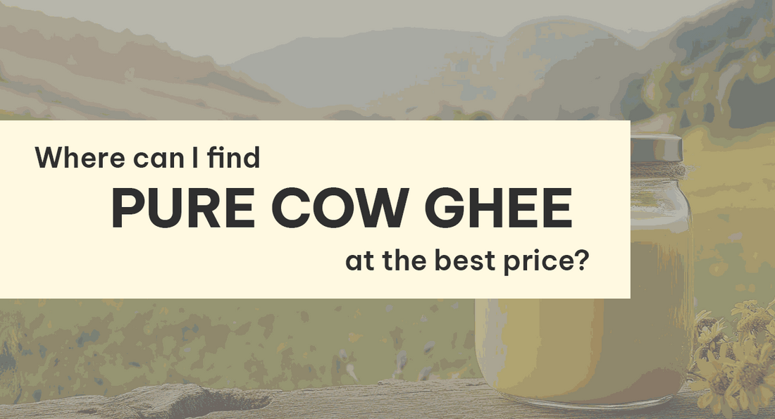 Where can I find pure cow ghee at the best price?