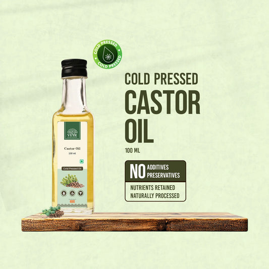 Cold Pressed Castor Oil / Vilakkennai 100ml